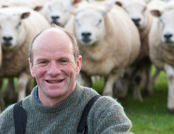 Montgomeryshire farmer has high hopes for future of wool