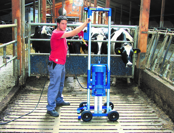 Slurry mixer puts safety first