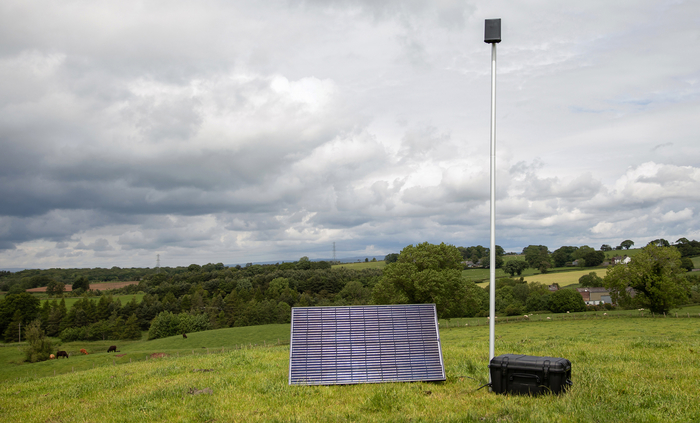 Allflex livestock intelligence launches solar power station making it possible to collect Sensehub data anywhere on the farm