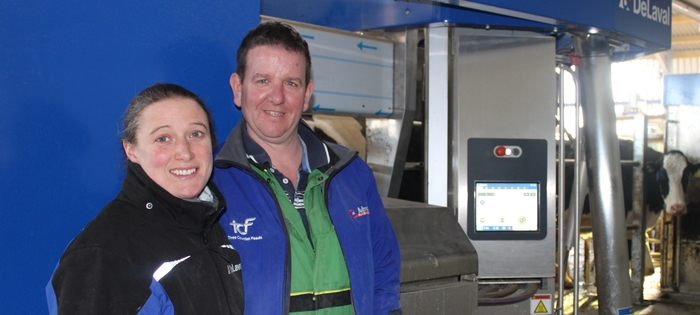 Dairy robots rekindle family farm