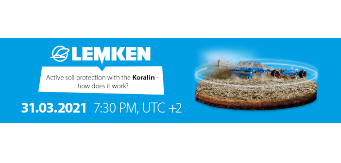Digital event from Lemken to focus on active soil protection