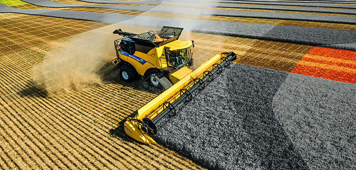 New Holland combine harvesters win two medals at the SIMA Innovation Awards 2021