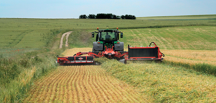 KUHN launches triple gang mower conditioner