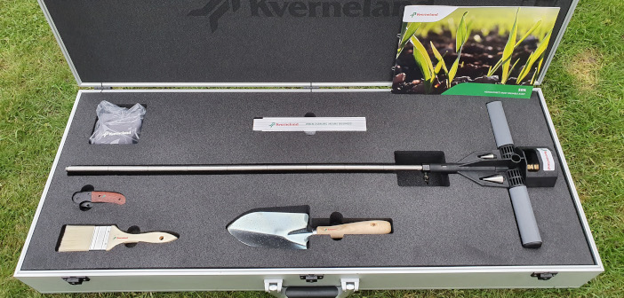 Kverneland offers soil testing kit Kverneland soil testing kit