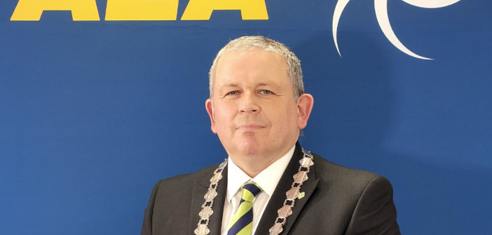 AEA elects Shaun Groom as president Shaun Groom Backdrop
