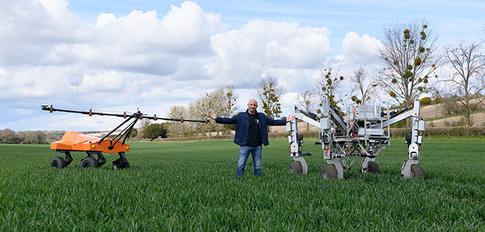Robotic milestone for soil health intelligence achieved Robotic milestone for soil health with robots named tom and dick