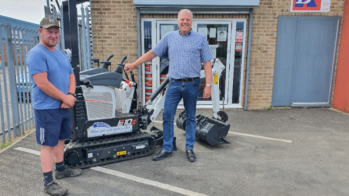 Excavator raffle tops £20,000 target Chris O'Hara_E10zRaffleWinner_NigelLong