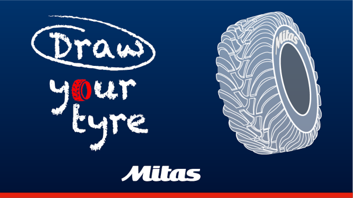 Draw your tyre Mitas Draw Your Tire challenge