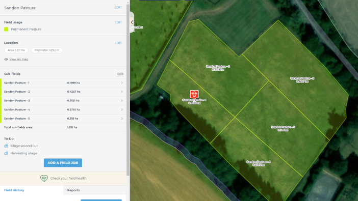 New fieldmargin feature eases field management headache Mob-grazing divisions