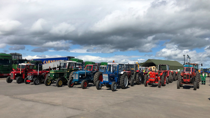 Goodyear backs Scottish Tractor Run tractor run 7