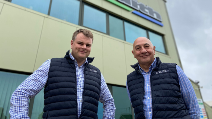 New managing director at Haith L-R Duane Hill and Nigel Haith