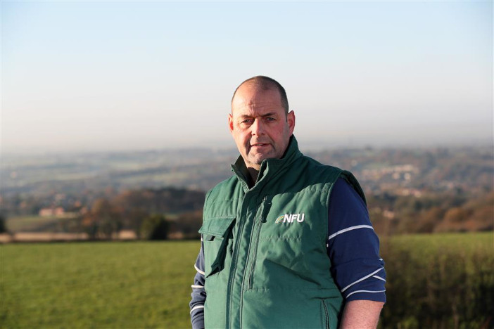 NFU dairy board chairman Michael Oakes