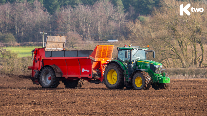 Ktwo recognised for high output spreaders and support BIO1600-20