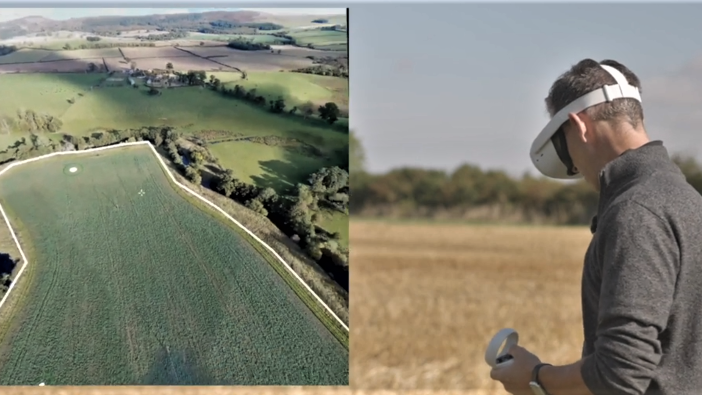 Drone Ag to showcase VR experience at CropTec Croptec - VR Drone Experience