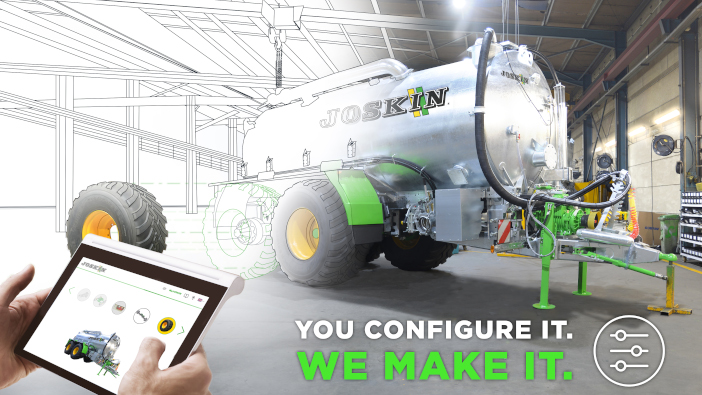 Joskin to offer configured machines in just a few clicks joskin configurator