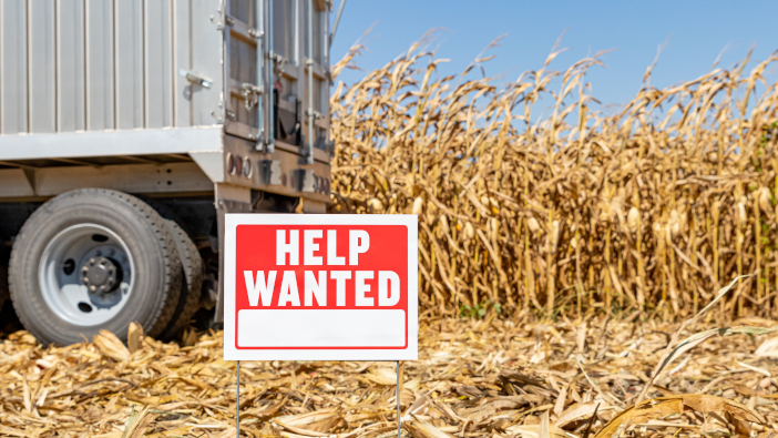 NFU urges government to delay and review BPS reductions Help,Wanted,Sign,In,Farm,Field.,Farm,Labor,Shortage,,Agriculture