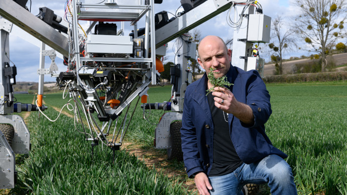 Small Robot Company joins COP26 as a finalist of Heroes of Net Zero JS1_6946