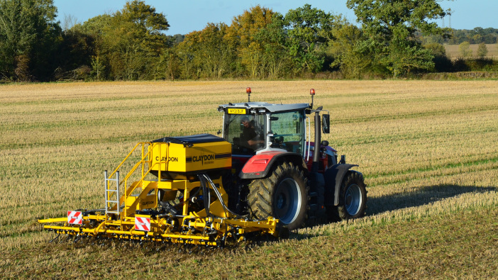Recruitment challenges could threaten major expansion One of the new Claydon Evolution mounted drills operating on the Claydon farm in Suffolk.
