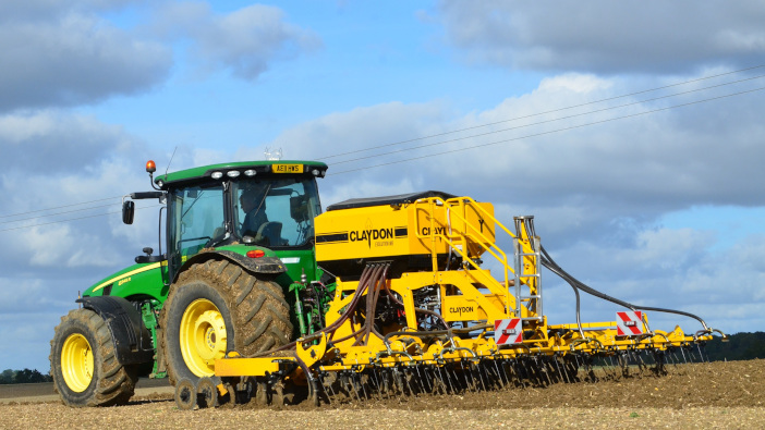 Claydon to launch new mounted drill range at Lamma The 6m M6 is the largest model in Claydon's new range of Evolution mounted drills.