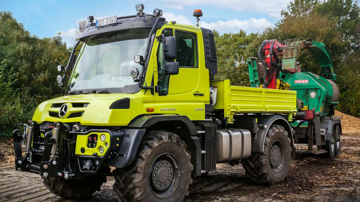 Mercedes-Benz uprates its Unimog UGE Mercedes-Benz Unimog U 535