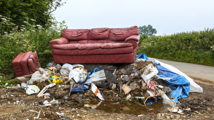 Urgent action required as fly-tipping cases surge Waste,Dumped,In,The,Countryside,,An,Illegal,Social,Issue,,Fly