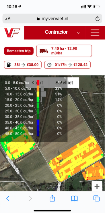 4 - slurry application map