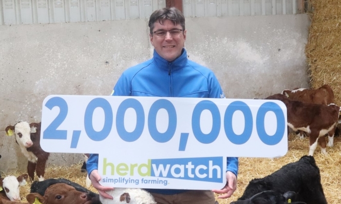 Herdwatch reaches new milestone as app passes 2 million calves registered Herdwatch reaches new milestone as app passes 2 million calves registered