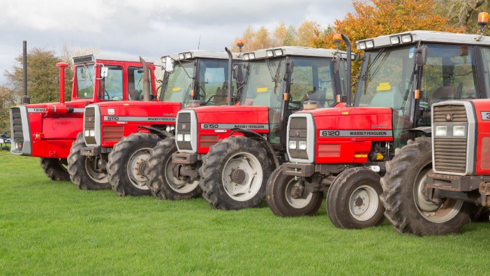 Private collection of classic and vintage Massey Ferguson tractors to be sold 3