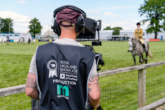 Filming Highland Pony classes at the 2021 Showcase (1) (1)