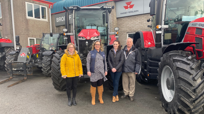 Massey Ferguson to support Wales Young Farmers at Royal Welsh Show Massey Ferguson sponsor Wales YFC at RWS 2022 (1)