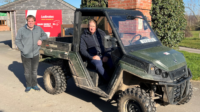 Equestrian business takes delivery of Corvus 4x4s Nick Skelton 3