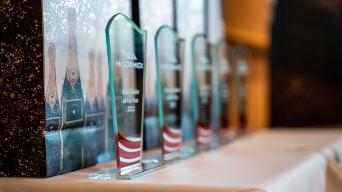 McCormick recognises dealer’s accomplishments at awards dinner