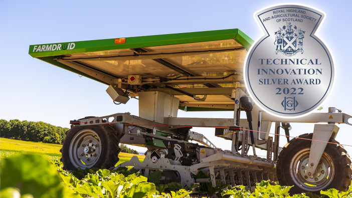FarmDroid wins Technical Innovation Award
