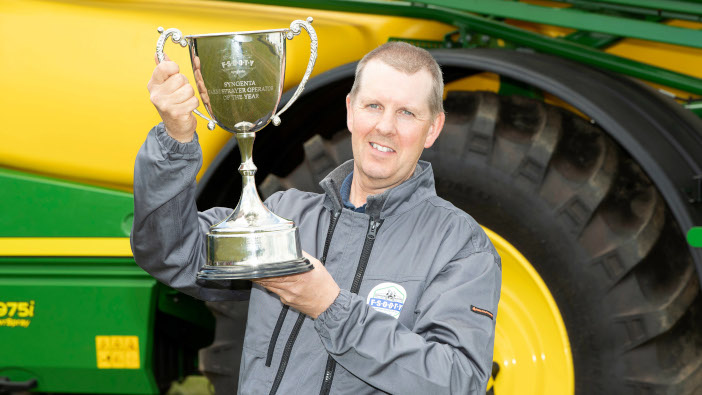 Northamptonshire farm foreman takes top sprayer operator award Steve May - FSOOTY 2022 winner mr