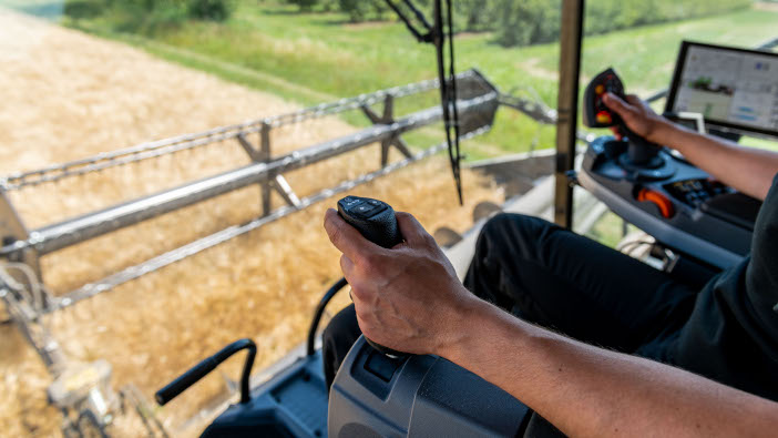 A new steering option for Massey Ferguson Ideal combines