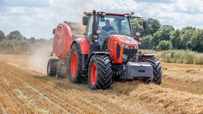 Tractor registrations dip again in July Kubota M7173+BV5160_Plus_9390