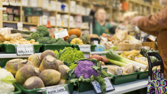 NFU survey finds millions of pounds of food wastage due to workforce shortages Close,Up,Of,Delicious,And,Colourful,Vegetables,With,The,Market