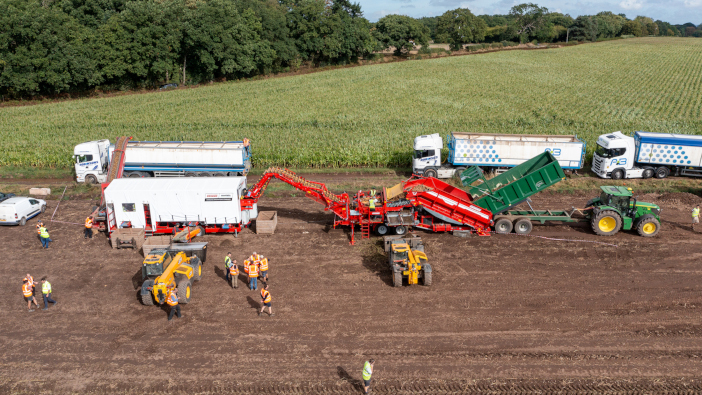 Haith and Grimme hit the road for Pro Sort demonstrations