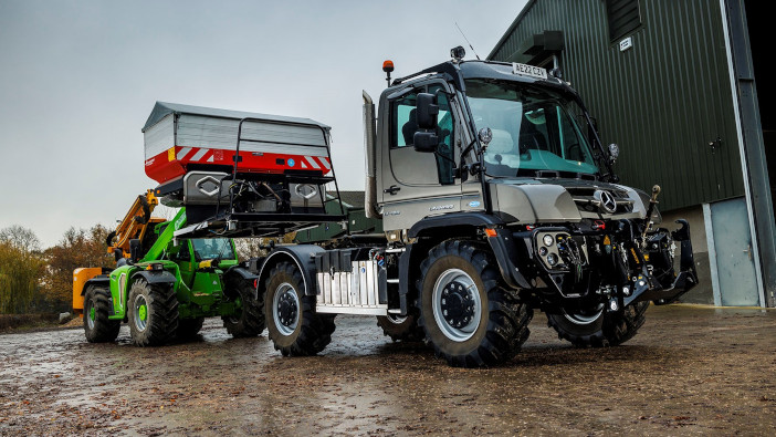 Unimogs now available with RTK guidance