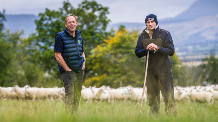Farm awarded Scottish Sheep Farm of the Year thanks to rotational paddock grazing system