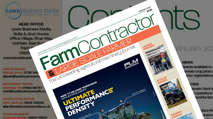 January 2023 Issue Farm Contractor & large scale farmer Jan 23 digital edition