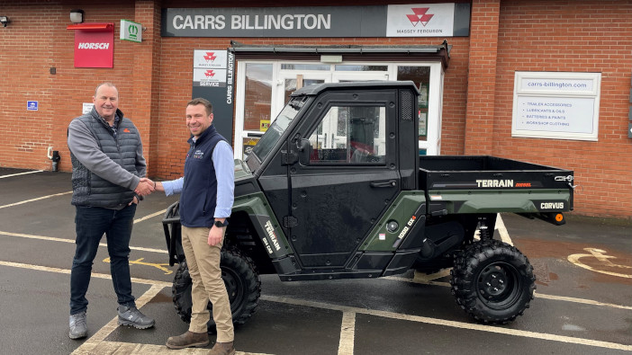 Carrs Billington to offer Corvus Off-Road Vehicles