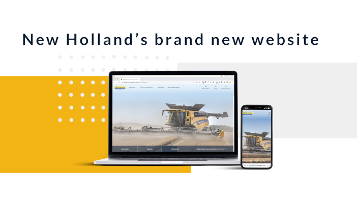 New Holland launches revamped website