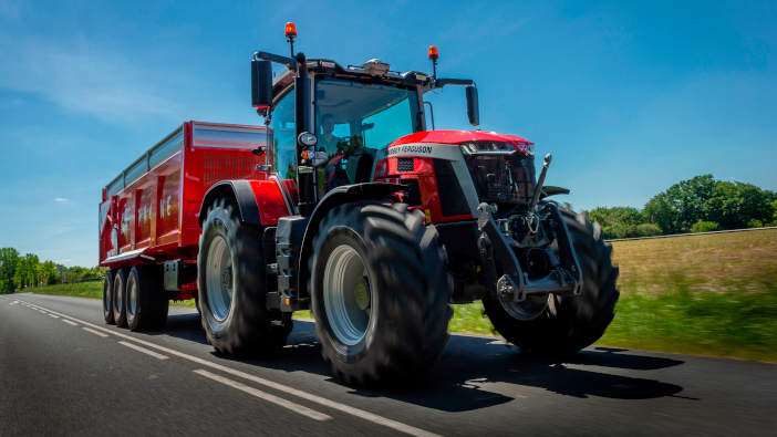 Agricultural registrations by power and region for the first half of 2023