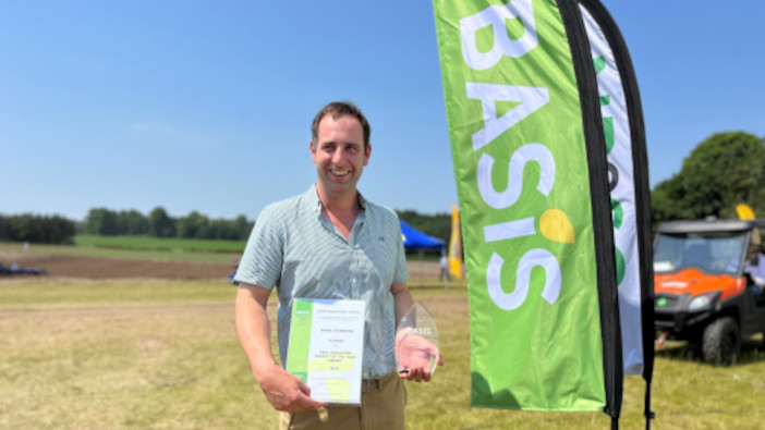 BASIS award presented for successful seed treatment project