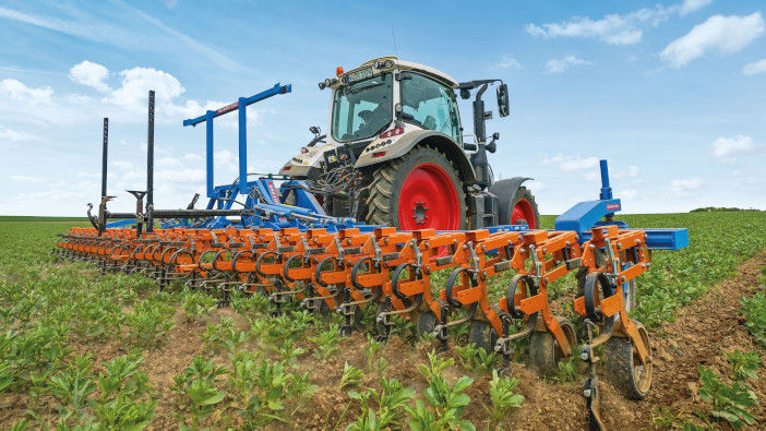 Mechanical weed control