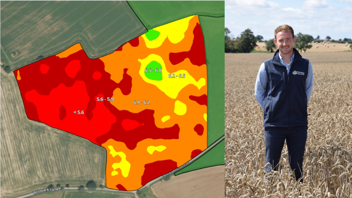 Terramap saves Derbyshire farmer in liming costs