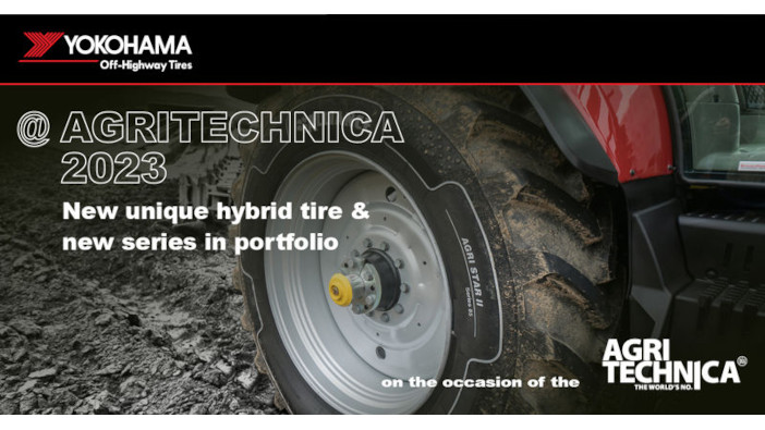 Yokohama to showcase new hybrid tire at Agritechnica Yokohama