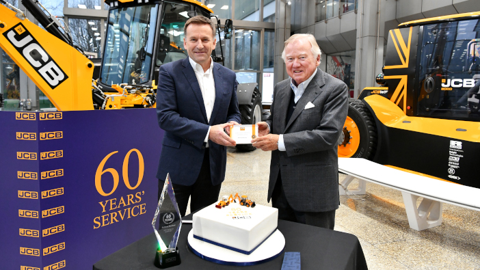 60 years at JCB for Anthony Bamford