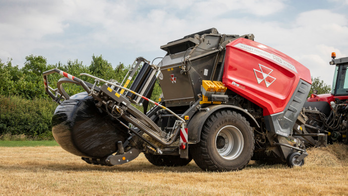 Massey Ferguson adds film binding to round baler range